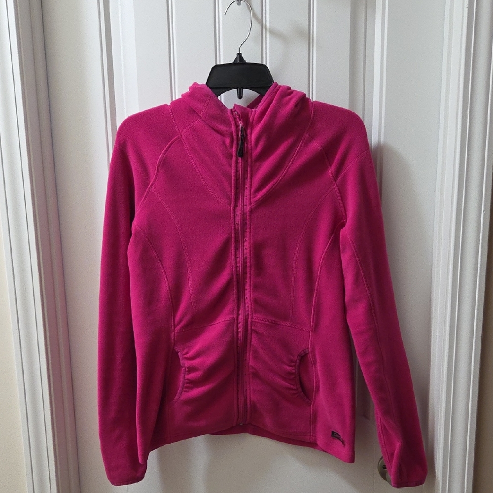 Calvin Klein Vibrant Pink Fleece Jacket